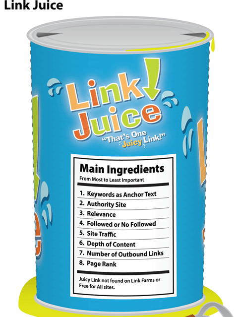 Link juice, lien de valeur