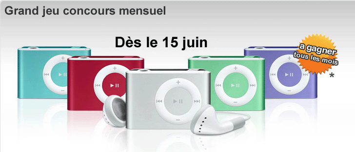 Doc-Etudiant Concours Ipod Shuffle