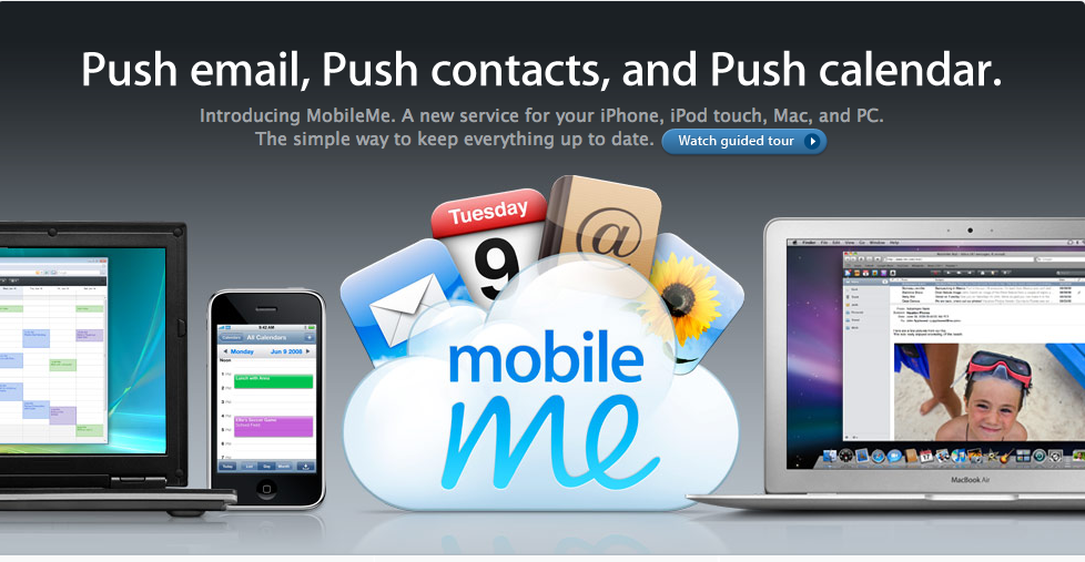 iPhone MobileMe