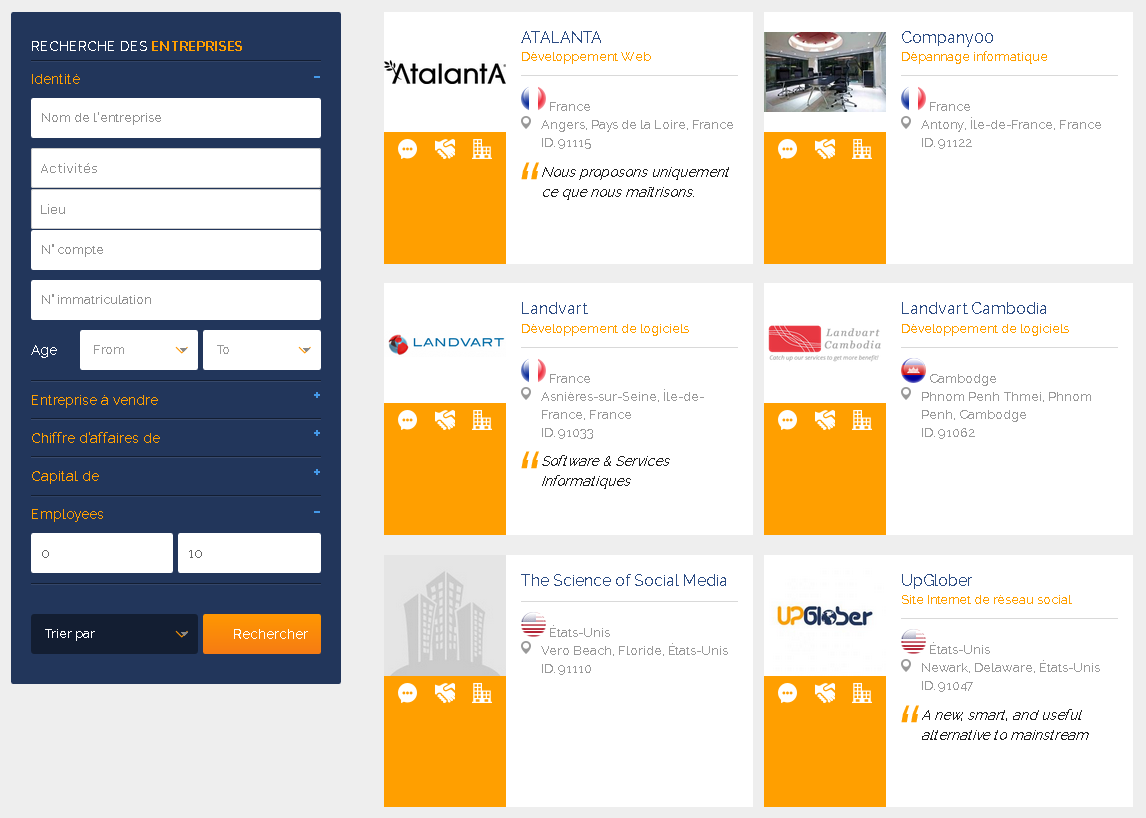 upglober-recherche-entreprises